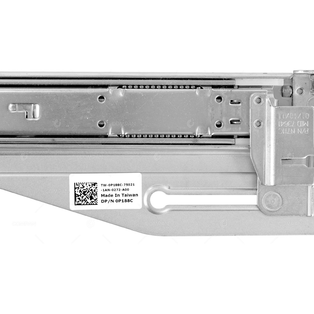 P188C DELL B1 SLIDING 2U RAILS FOR DELL POWEREDGE R710 NX3000 DX6000 R088C